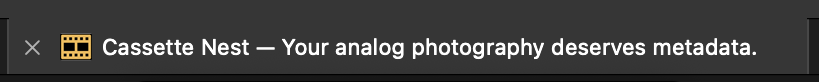 Safari tab