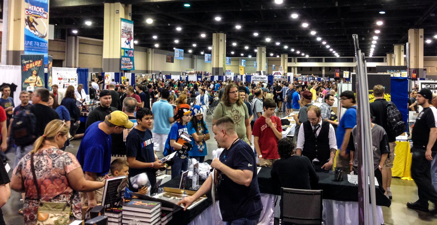 There Were Lots of People at HeroesCon